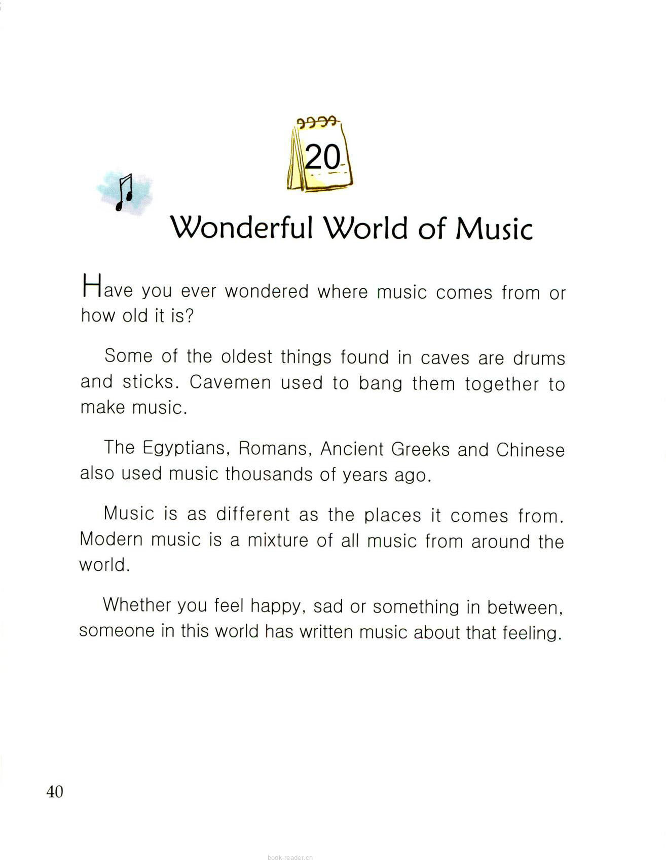 Wonderful World of Music绘本故事第2页