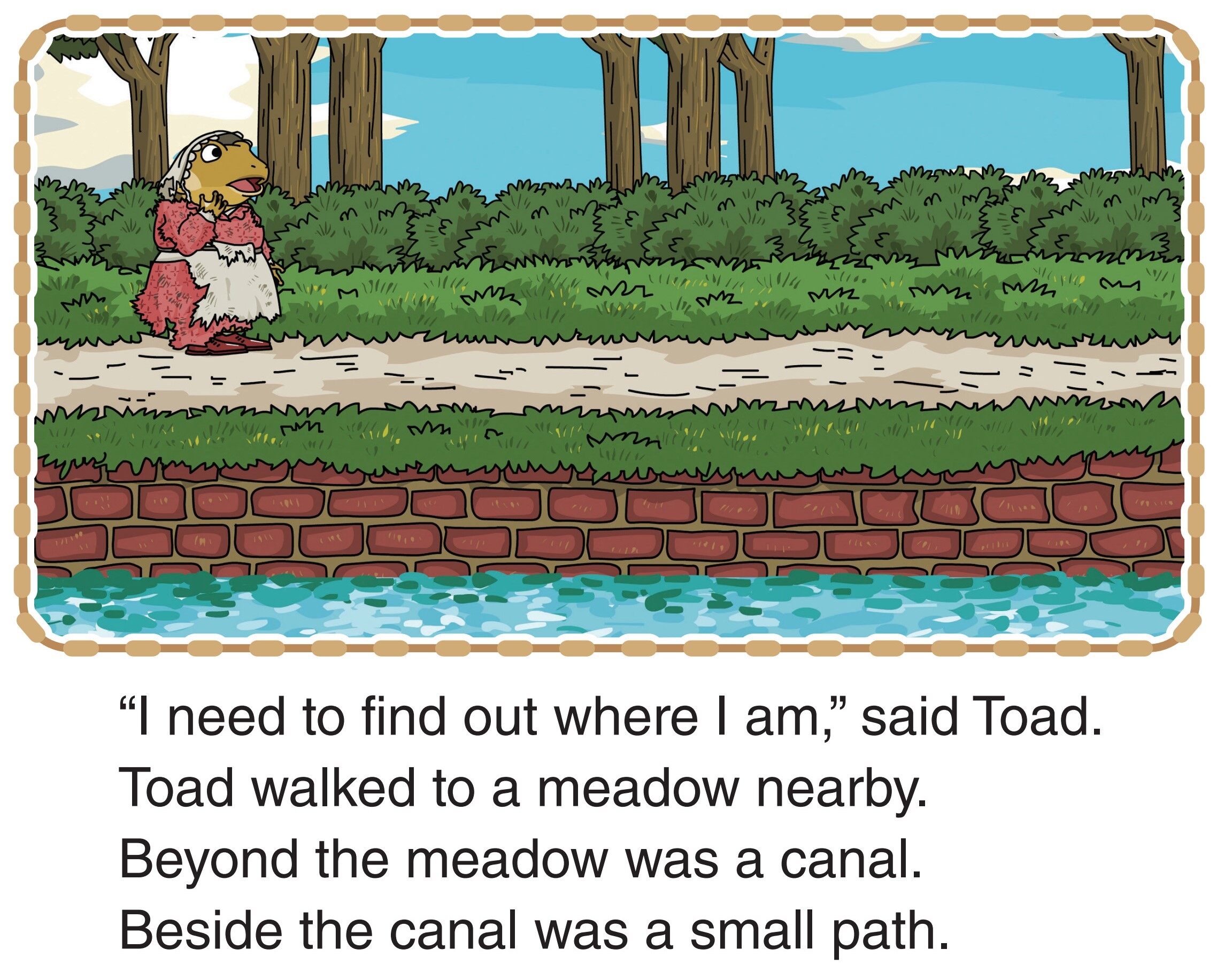 Toad on the Road绘本故事第5页