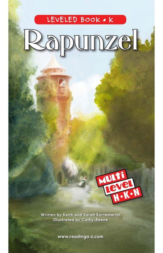 Rapunzel绘本故事第2页