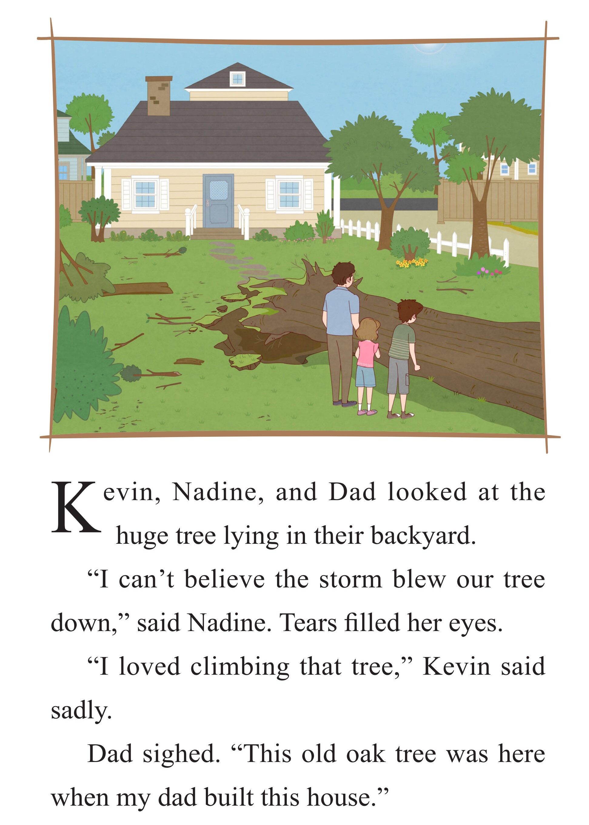 The Tree’s Tale绘本故事第2页