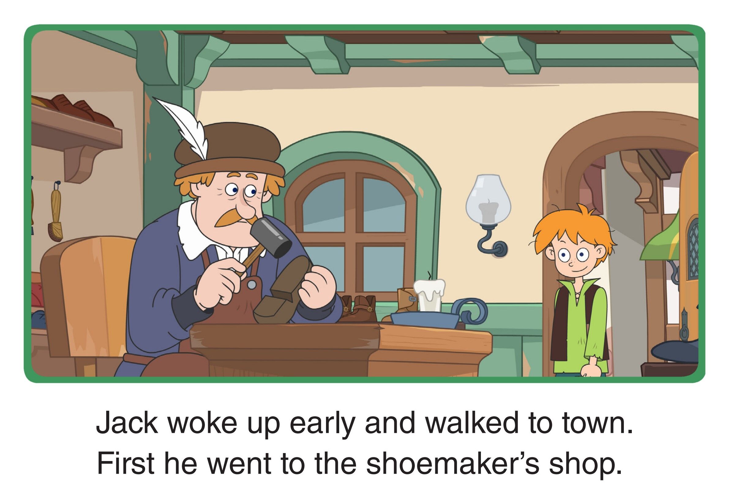 Jack Goes to Town绘本故事第3页