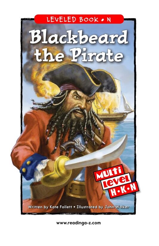 Blackbeard the Pirate绘本故事第2页