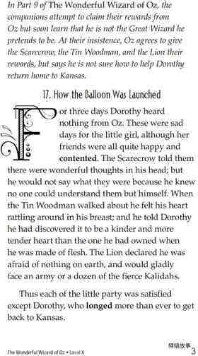 The Wonderful Wizard of Oz (Part 10)绘本故事第4页