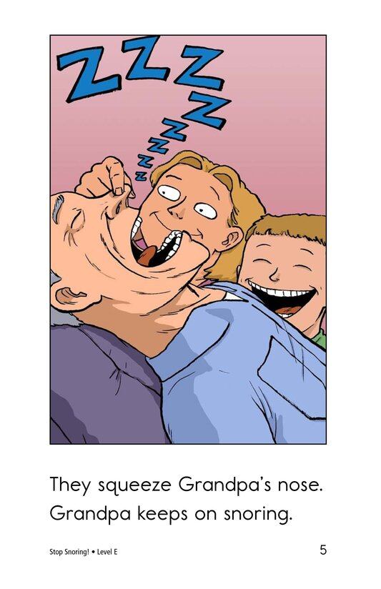 Stop Snoring!绘本故事第5页