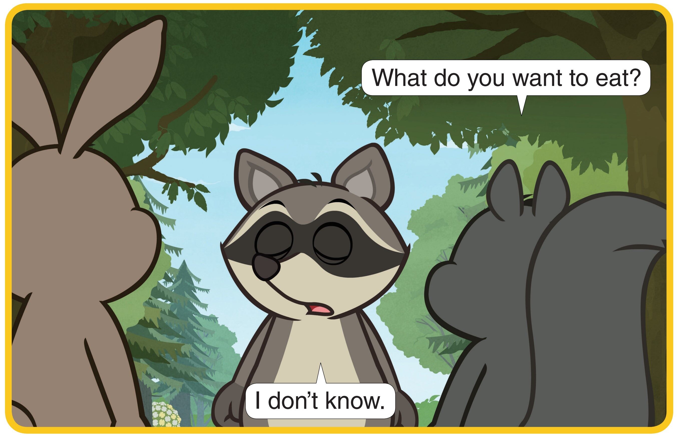 I Want to Eat绘本故事第3页