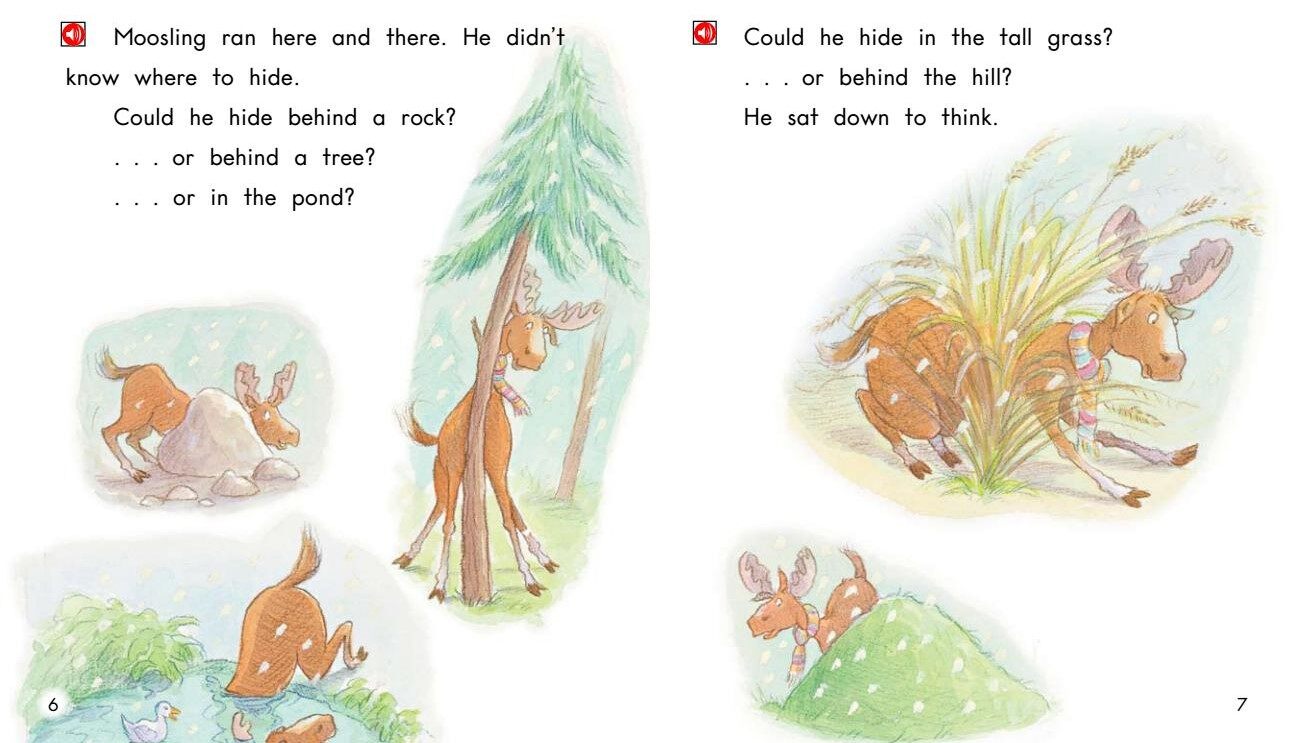 Hide and Seek绘本故事第5页