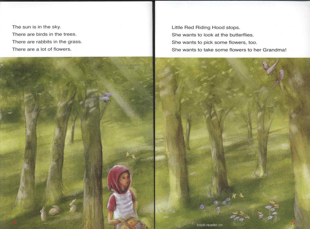 Little Red Riding Hood绘本故事第4页