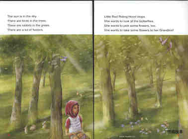 Little Red Riding Hood绘本故事第4页