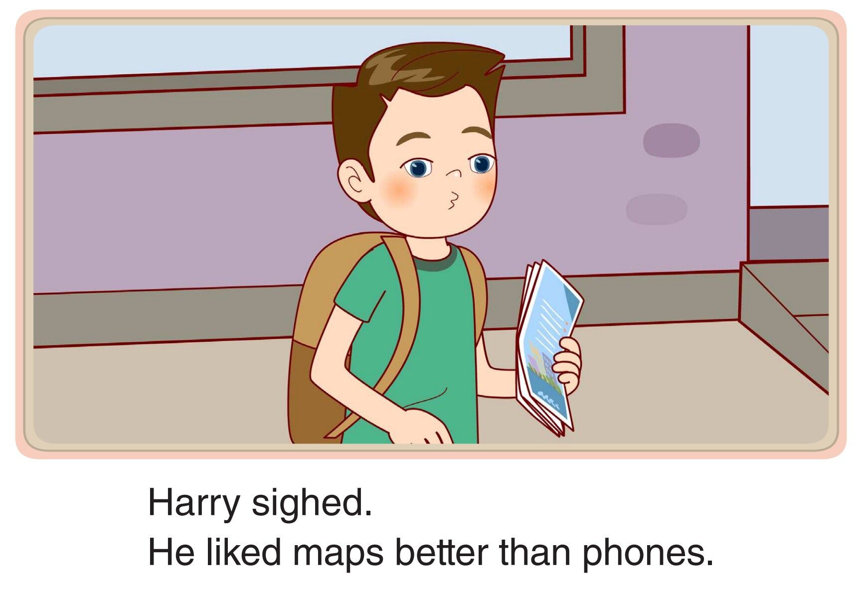 Harry’s Map绘本故事第5页