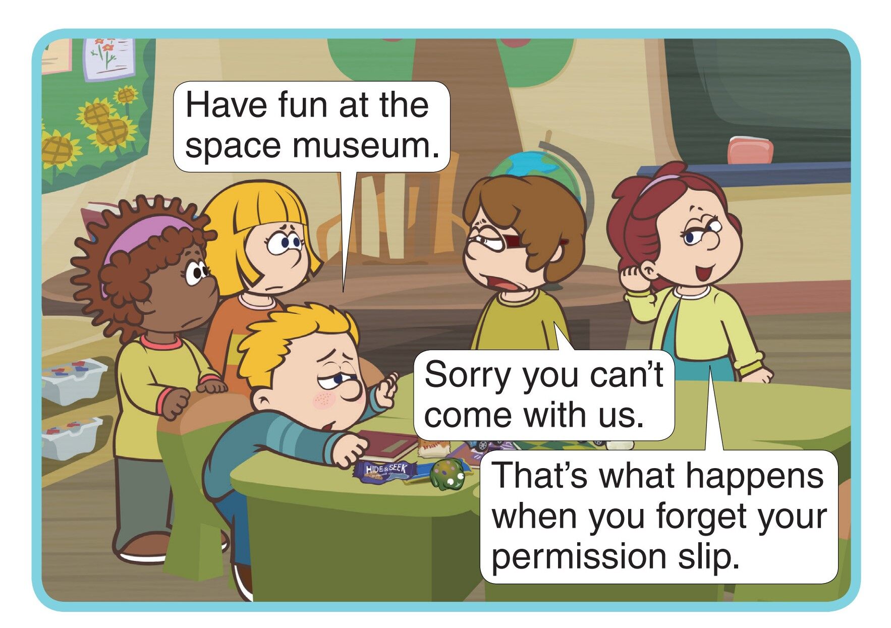 Coby's Day绘本故事第2页