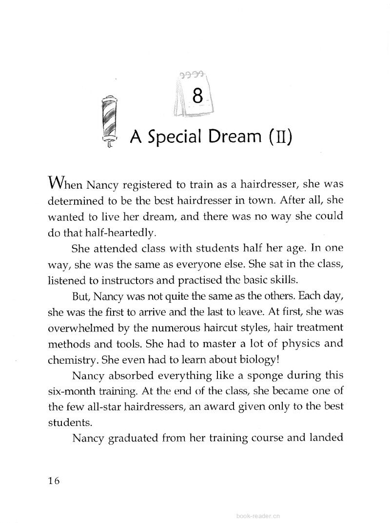 A Special Dream (Ⅱ)绘本故事第2页