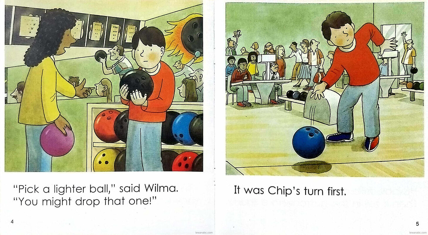 The Bowling Trip绘本故事第5页