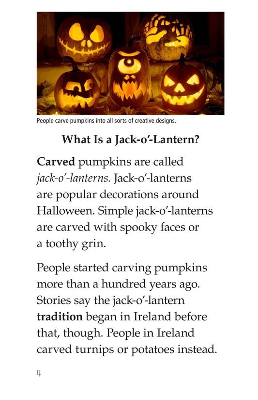 Jack o' Lanterns绘本故事第3页