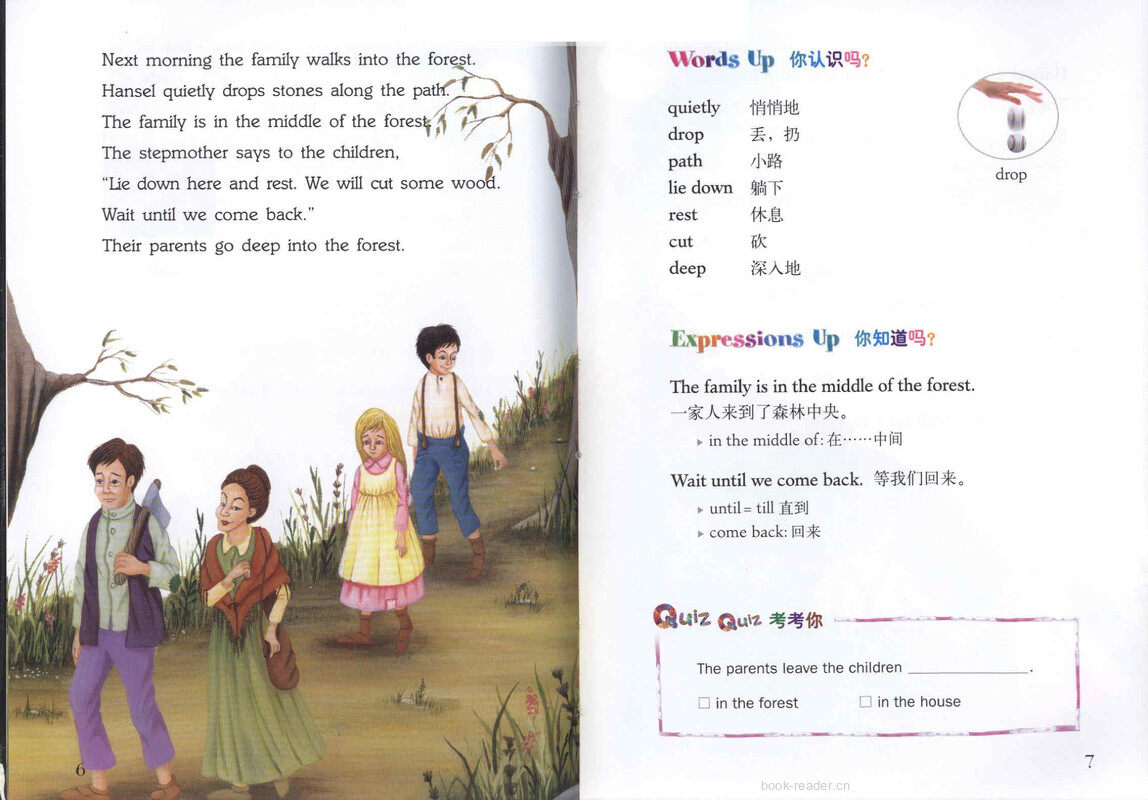 Hansel and Gretel 糖果屋历险记 绘本故事第5页