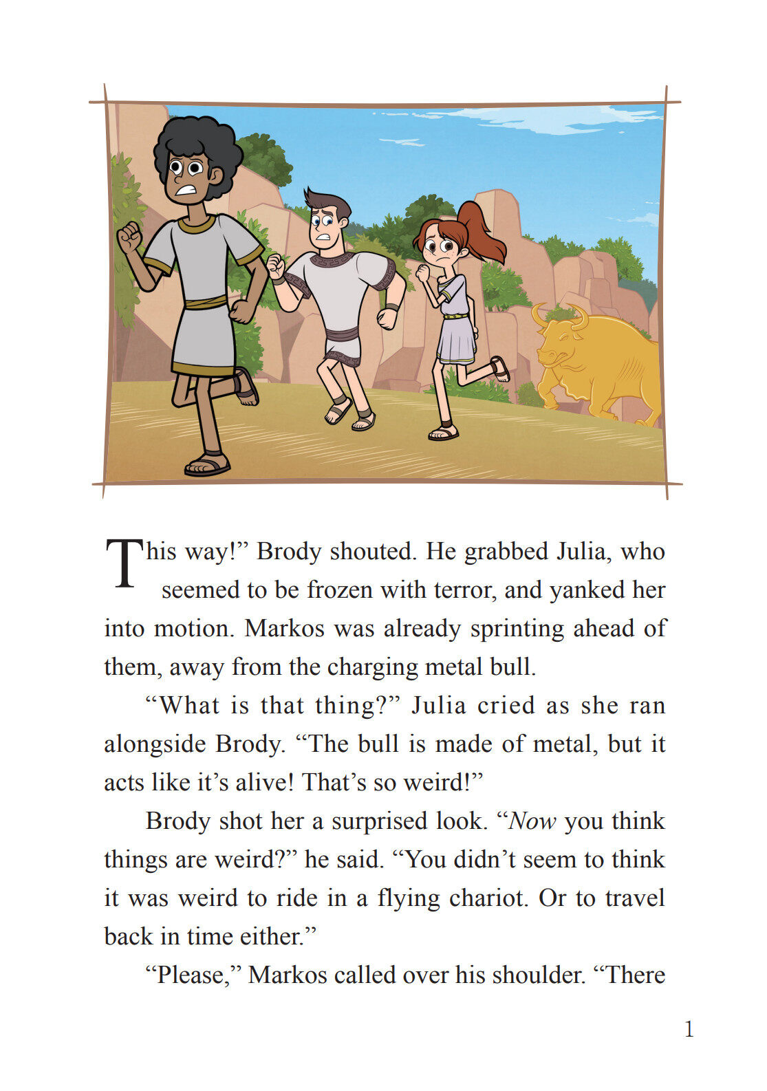 27_A Deadly Chase绘本故事第2页