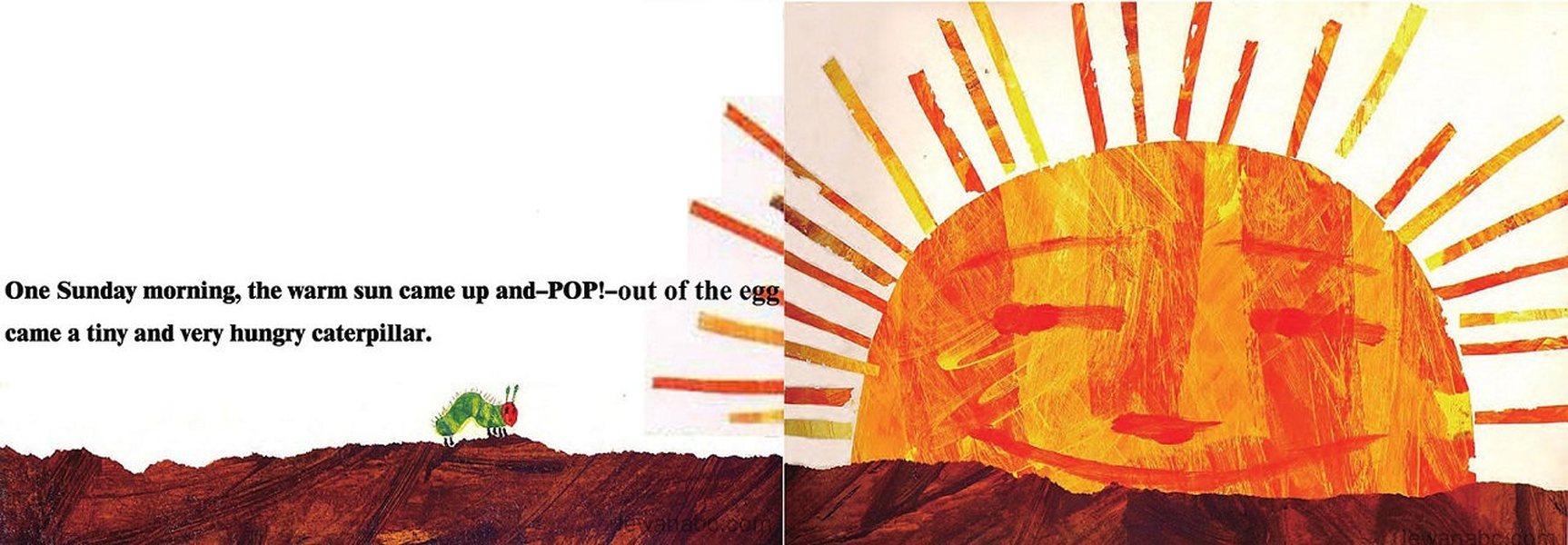 (7周)The Very Hungry Caterpillar绘本故事第4页