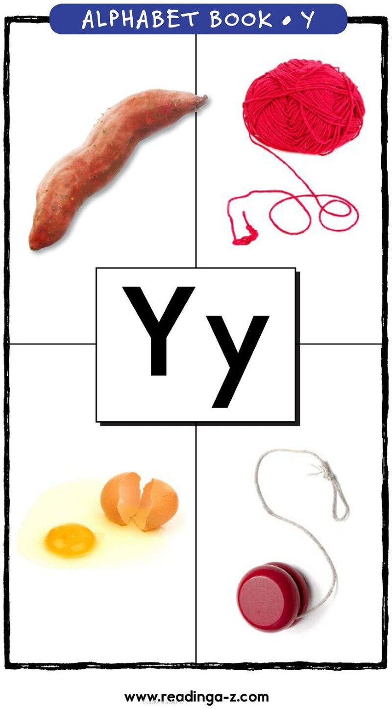 Letter Y绘本故事第2页