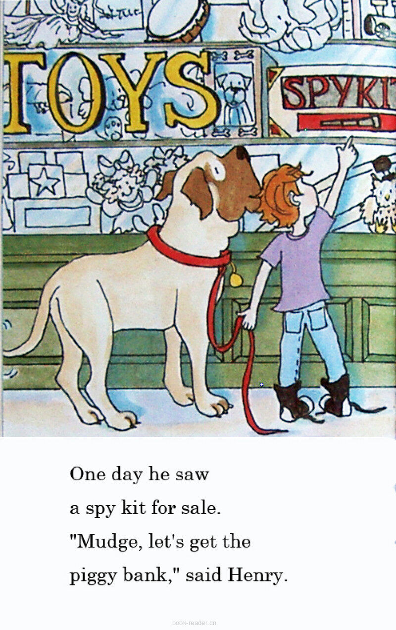 Henry and Mudge and the Sneaky Crackers绘本故事第4页