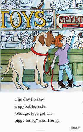 Henry and Mudge and the Sneaky Crackers绘本故事第4页