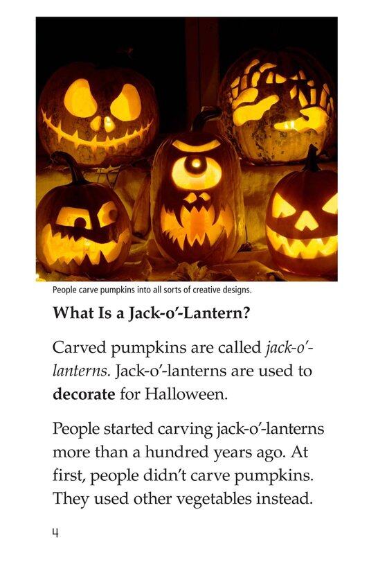 Jack-o'-Lanterns绘本故事第3页