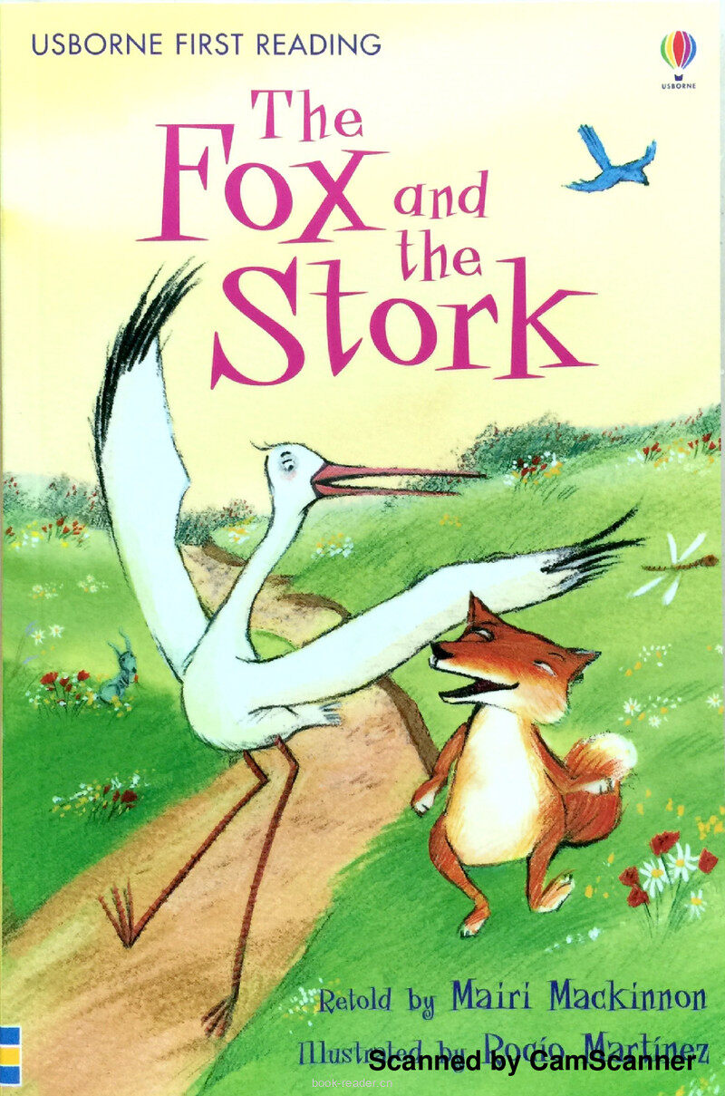 The Fox and the Stork绘本故事第2页