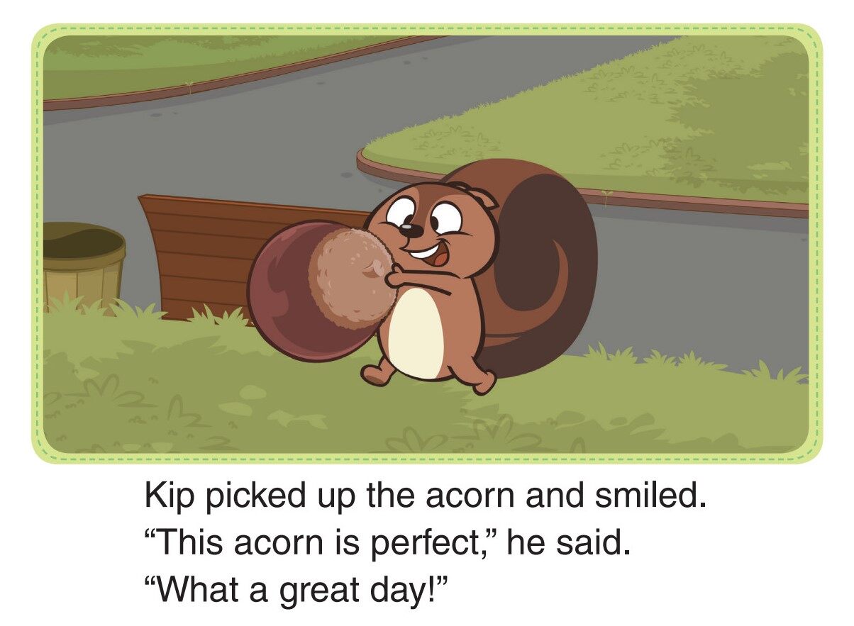 The Perfect Acorn绘本故事第4页