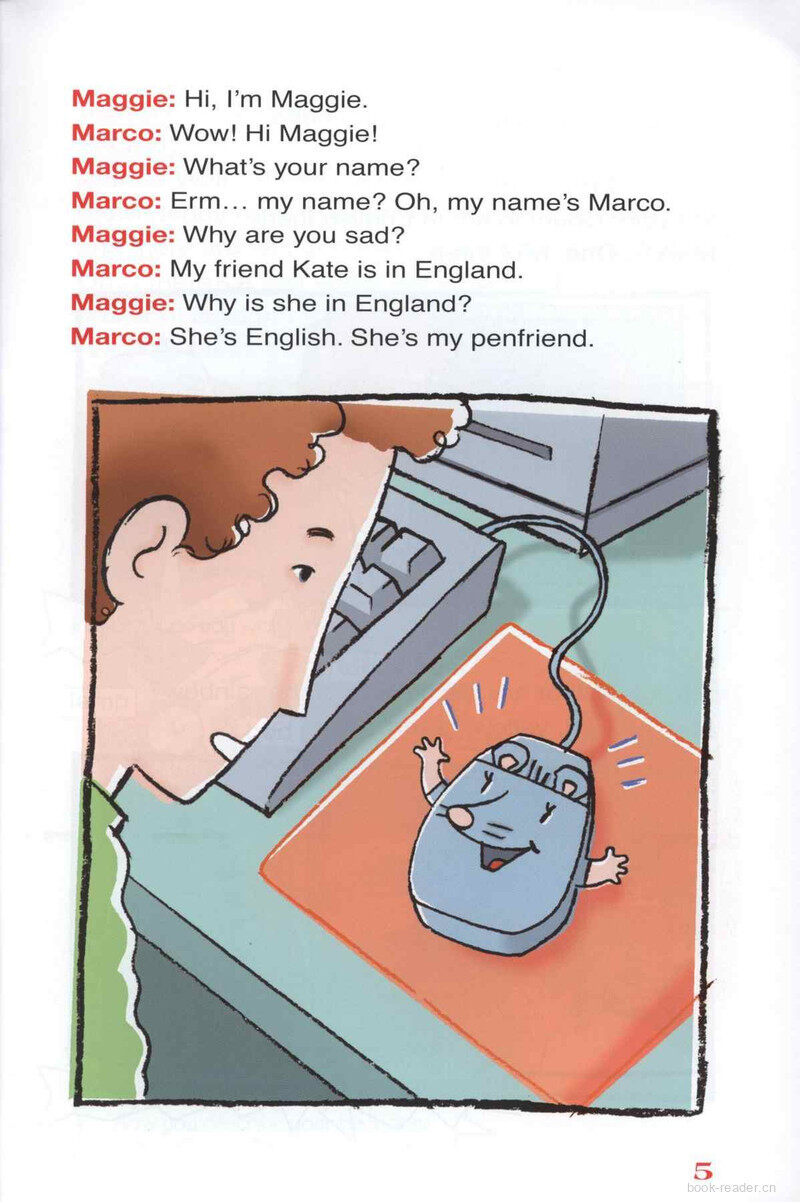 The Magic Computer Mouse绘本故事第5页