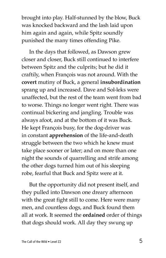 The Call of the Wild (Part 4)绘本故事第5页