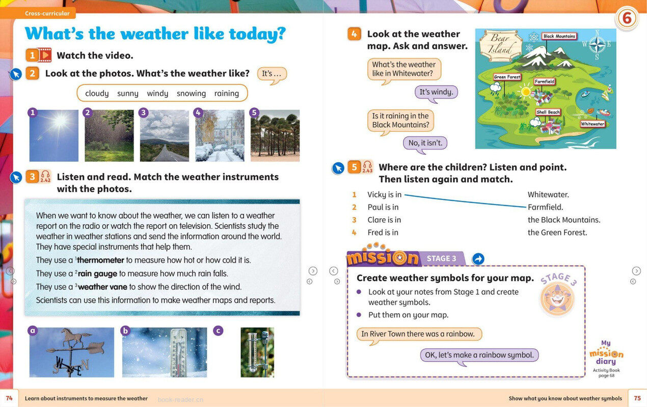 06 Our weather绘本故事第5页