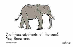 What Is at the Zoo绘本故事第5页