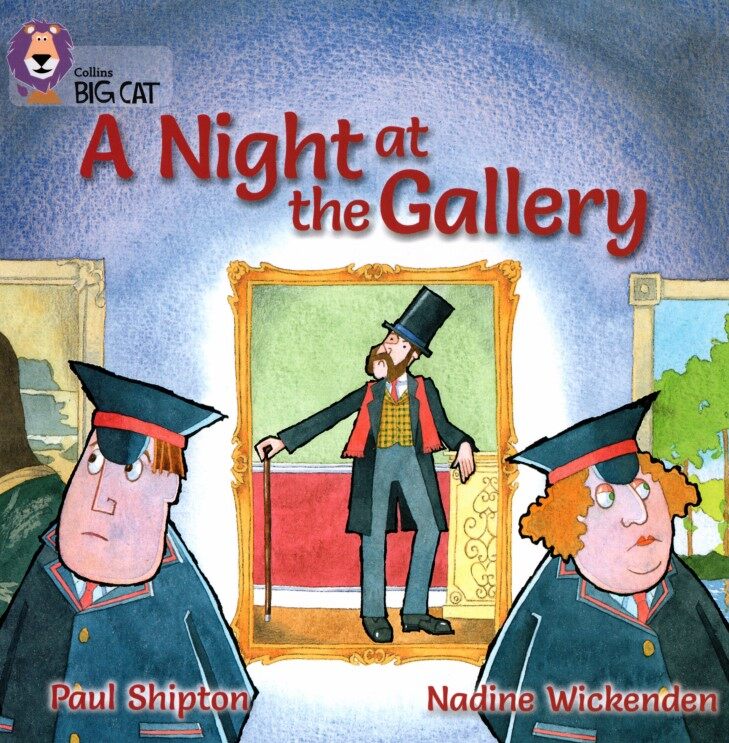 A Night at the Gallery绘本故事第2页