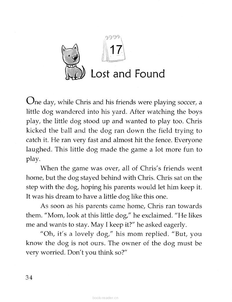 Lost and Found绘本故事第2页