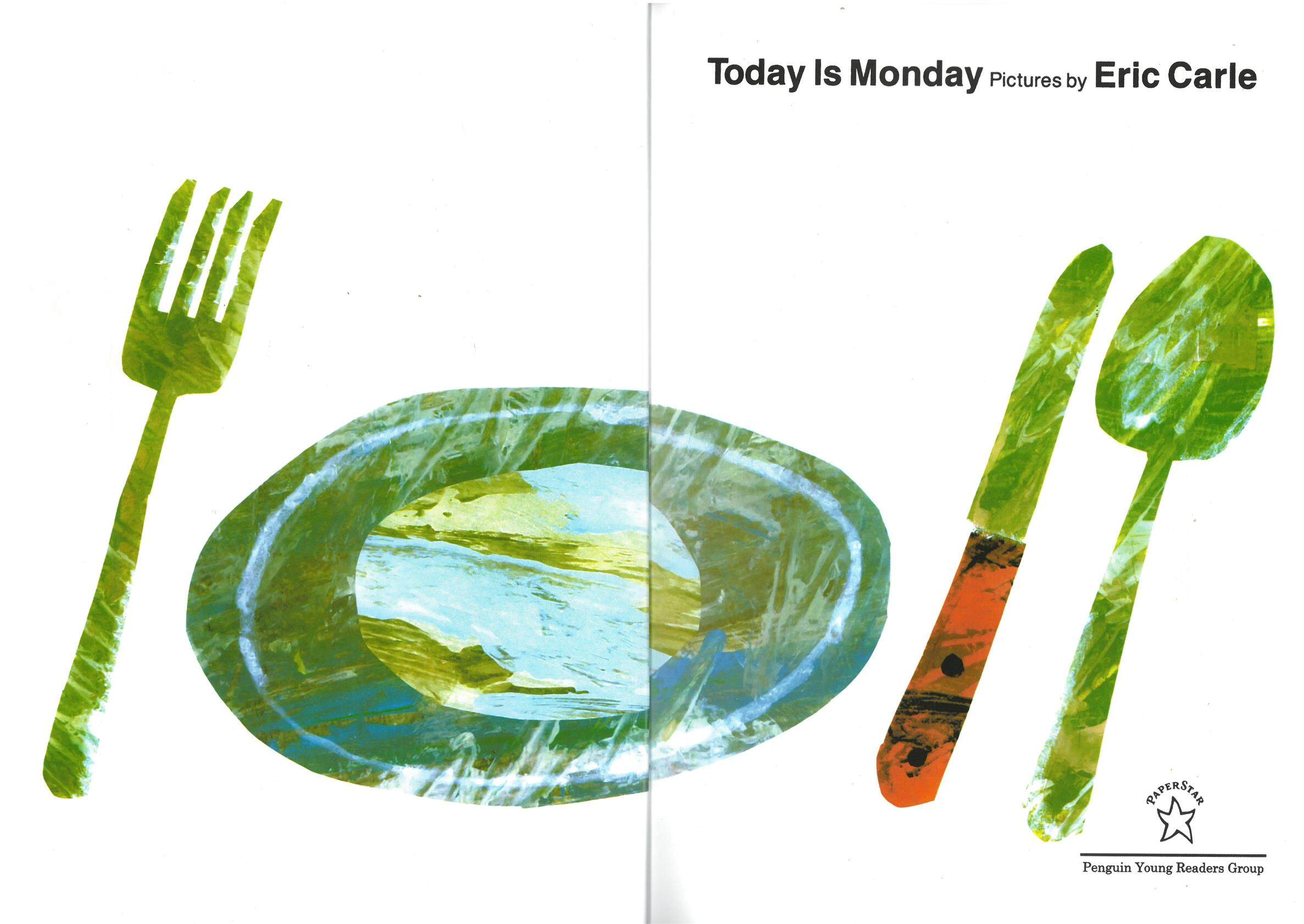 Today is Monday绘本故事第4页