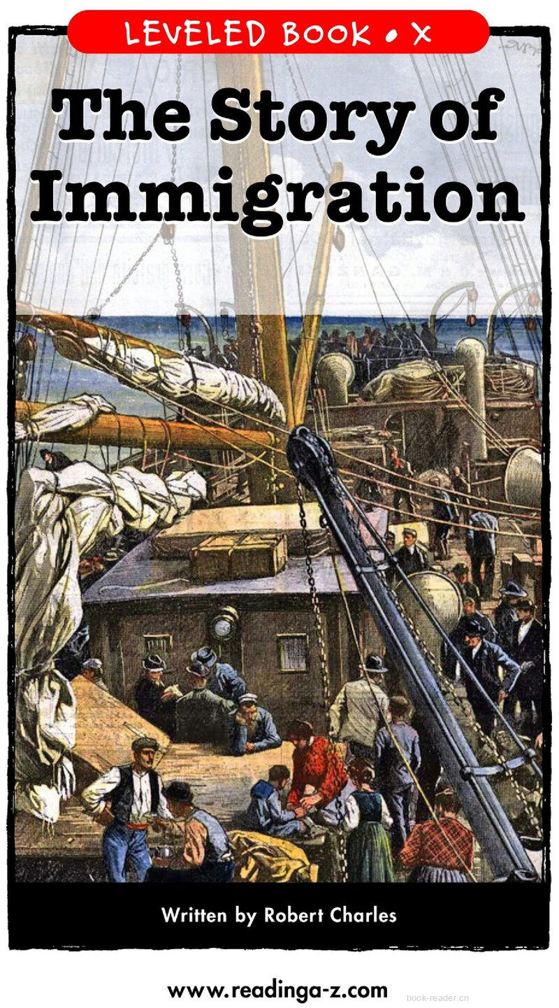 The Story of Immigration绘本故事第2页