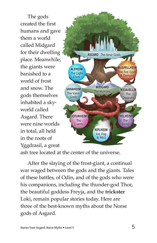 Stories from Asgard Norse Myths绘本故事第4页