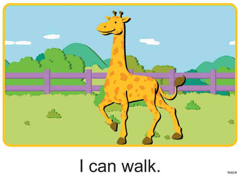 I Can Walk绘本故事第3页