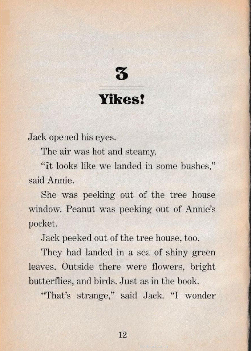 03 Yikes!绘本故事第2页