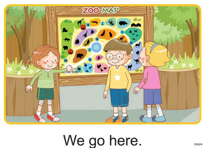 At the Zoo绘本故事第2页