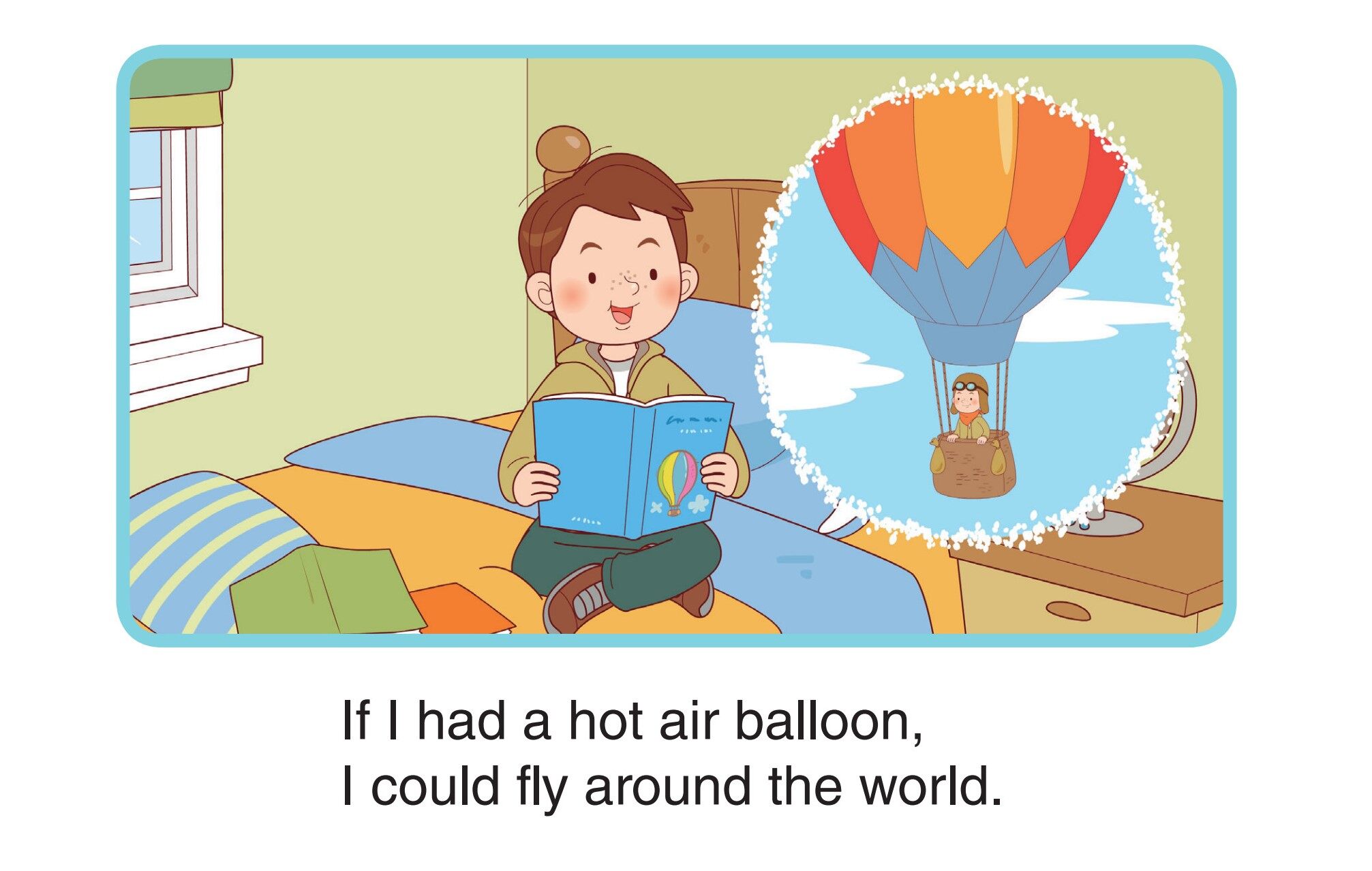 A Hot Air Balloon绘本故事第2页