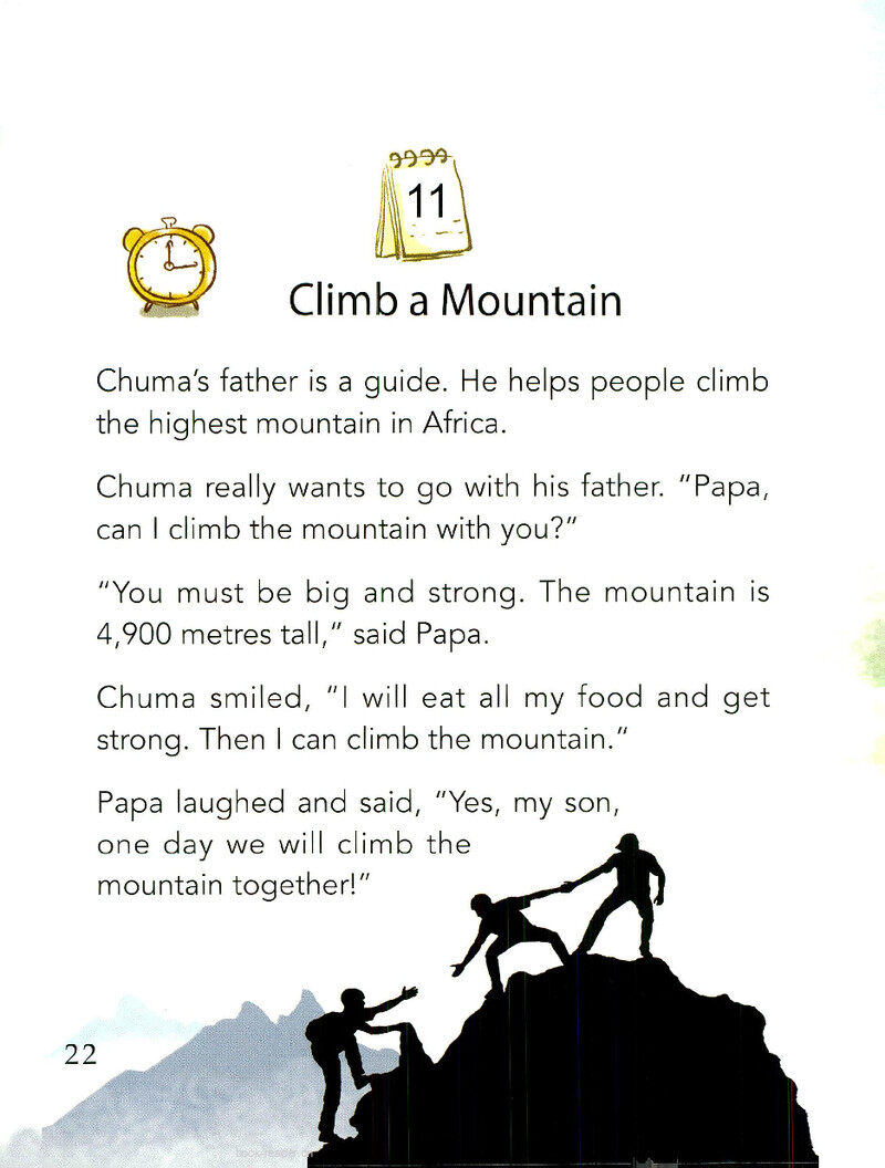 Climb a Mountain绘本故事第2页