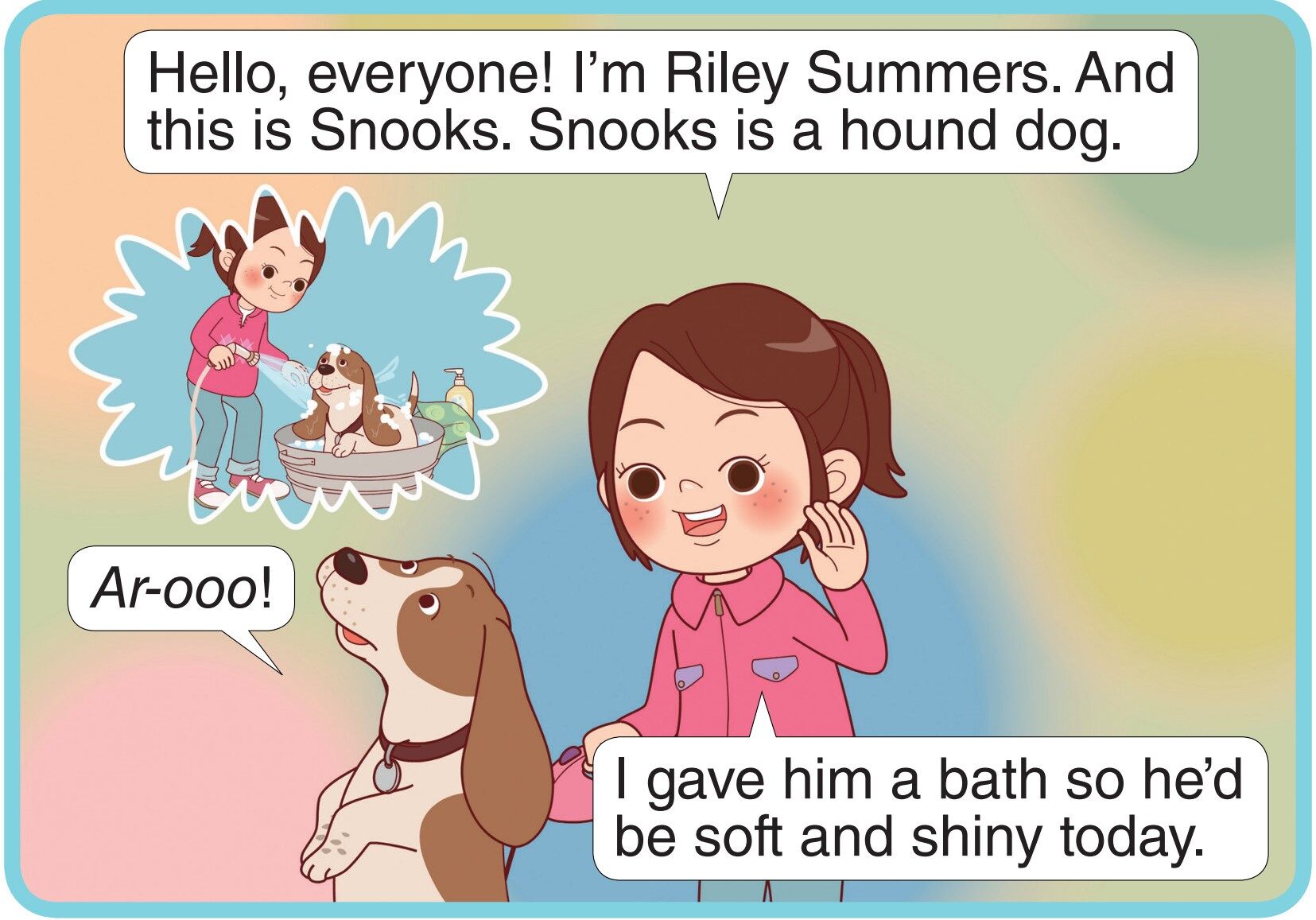 Frankie and the Fish Tank绘本故事第3页