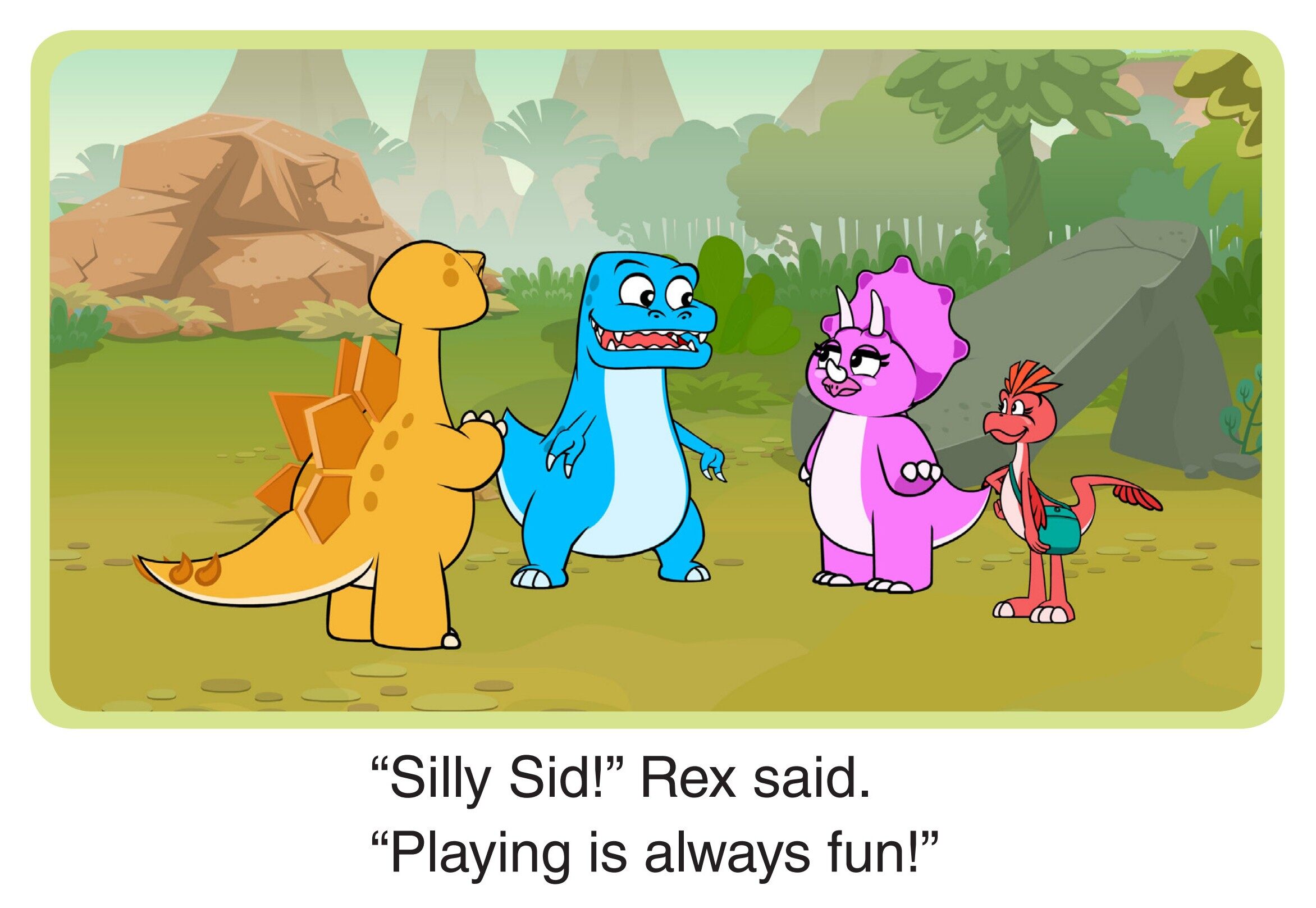 Let's  Play!绘本故事第5页