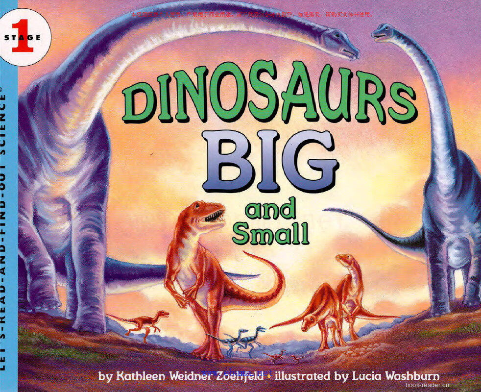 Dinosaurs Big and Small绘本故事第2页