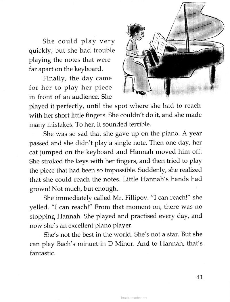 Little Hannah and the Piano绘本故事第3页