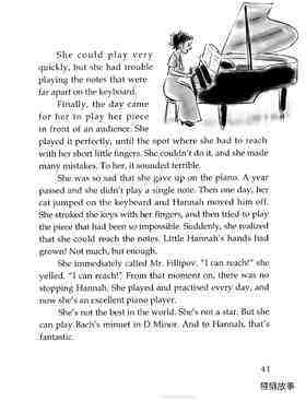 Little Hannah and the Piano绘本故事第3页