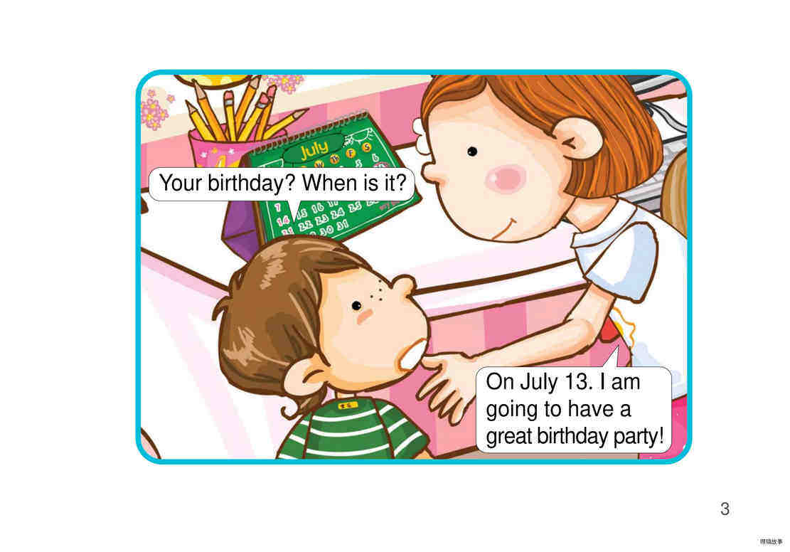 A Summer Birthday绘本故事第4页