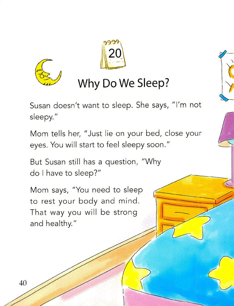 Why Do We Sleep?绘本故事第2页