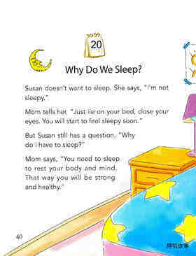 Why Do We Sleep?绘本故事第2页
