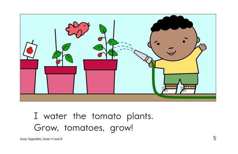 Grow,Vegetables,Grow!绘本故事第5页