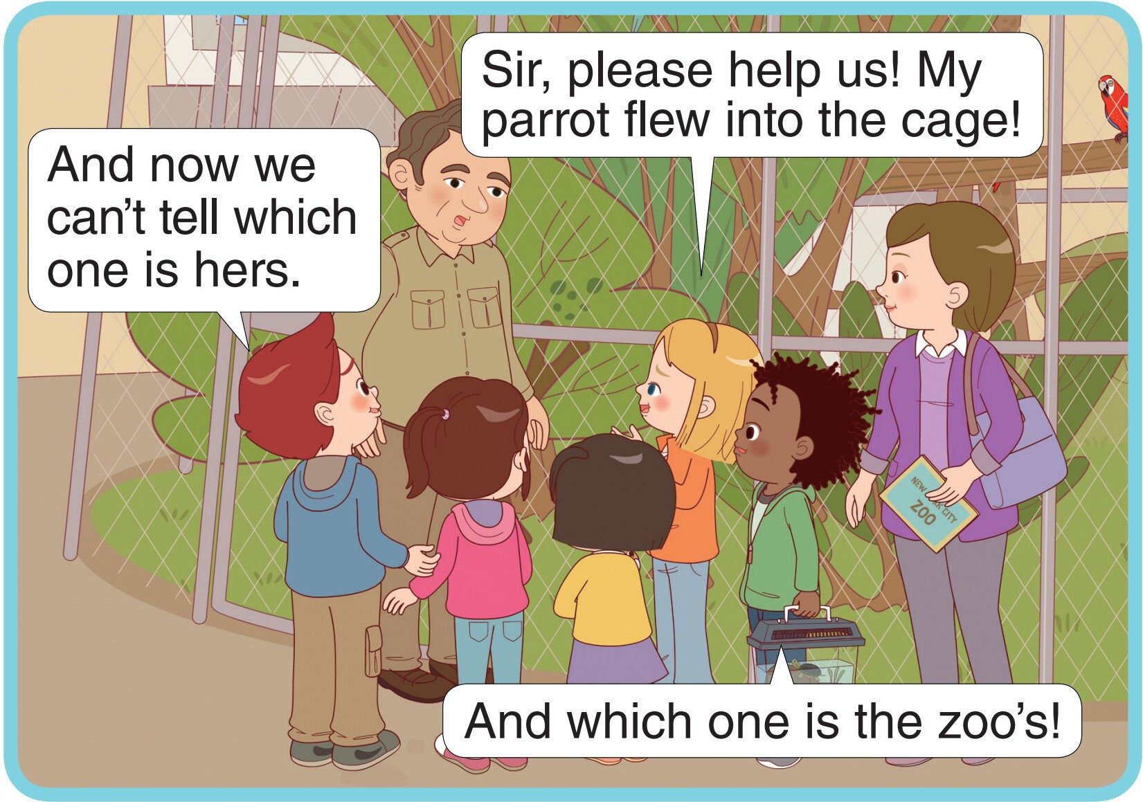 Time to Eat!绘本故事第3页